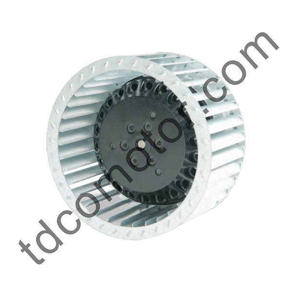 133 mm AC dopředu zakřivený odstředivý ventilátor