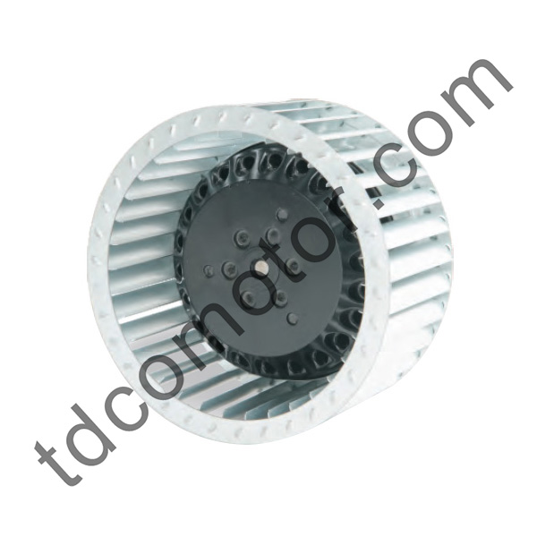 140 mm střídavý dopředu zahnutý radiální ventilátor