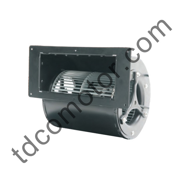 146 mm střídavý dopředu zakřivený odstředivý ventilátor s volutou