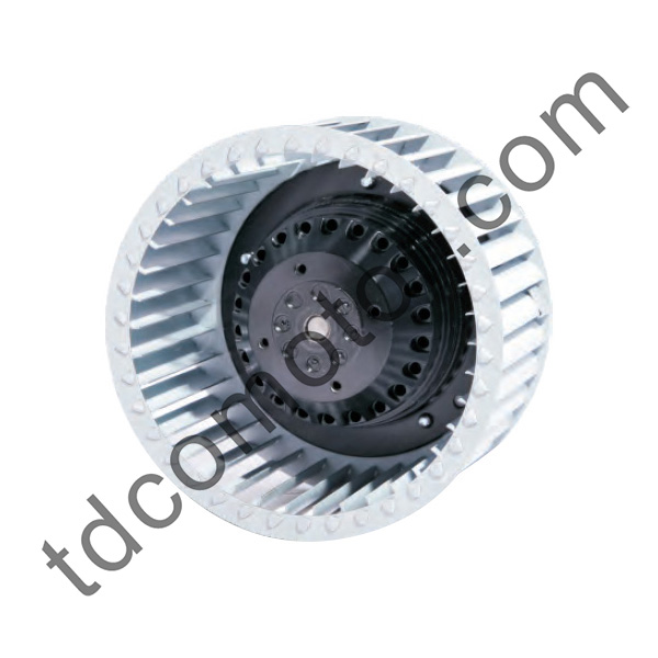 180 mm střídavý dopředu zahnutý radiální ventilátor