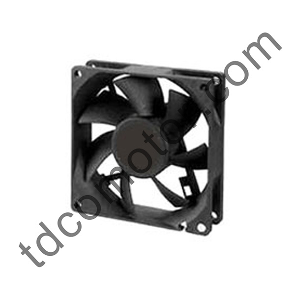 Axiální ventilátor DC 80x80x20 YZ-8020D s kuličkovým ložiskem